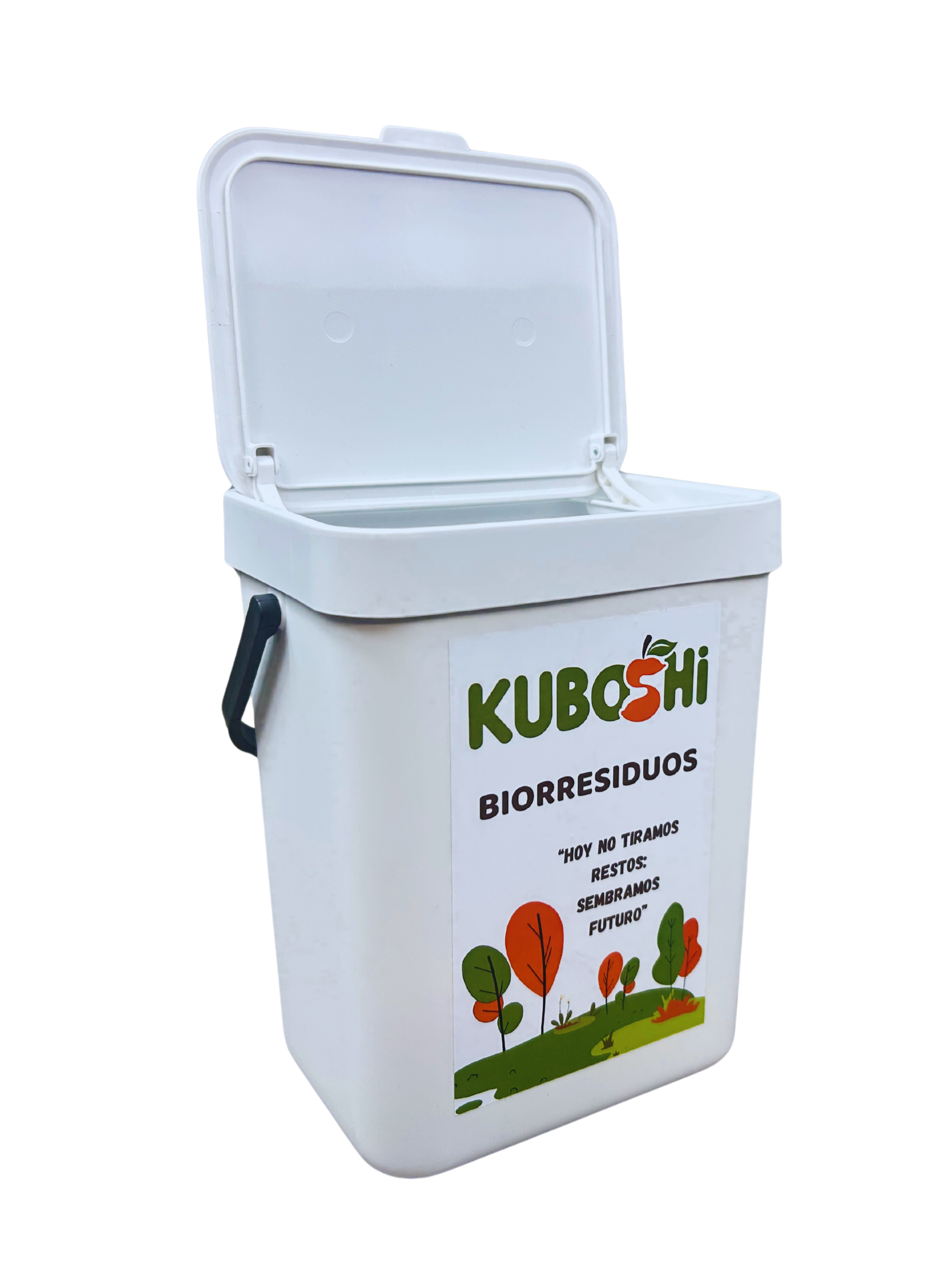 Cubo Kuboshi 3L – Recogida diaria de biorresiduos
