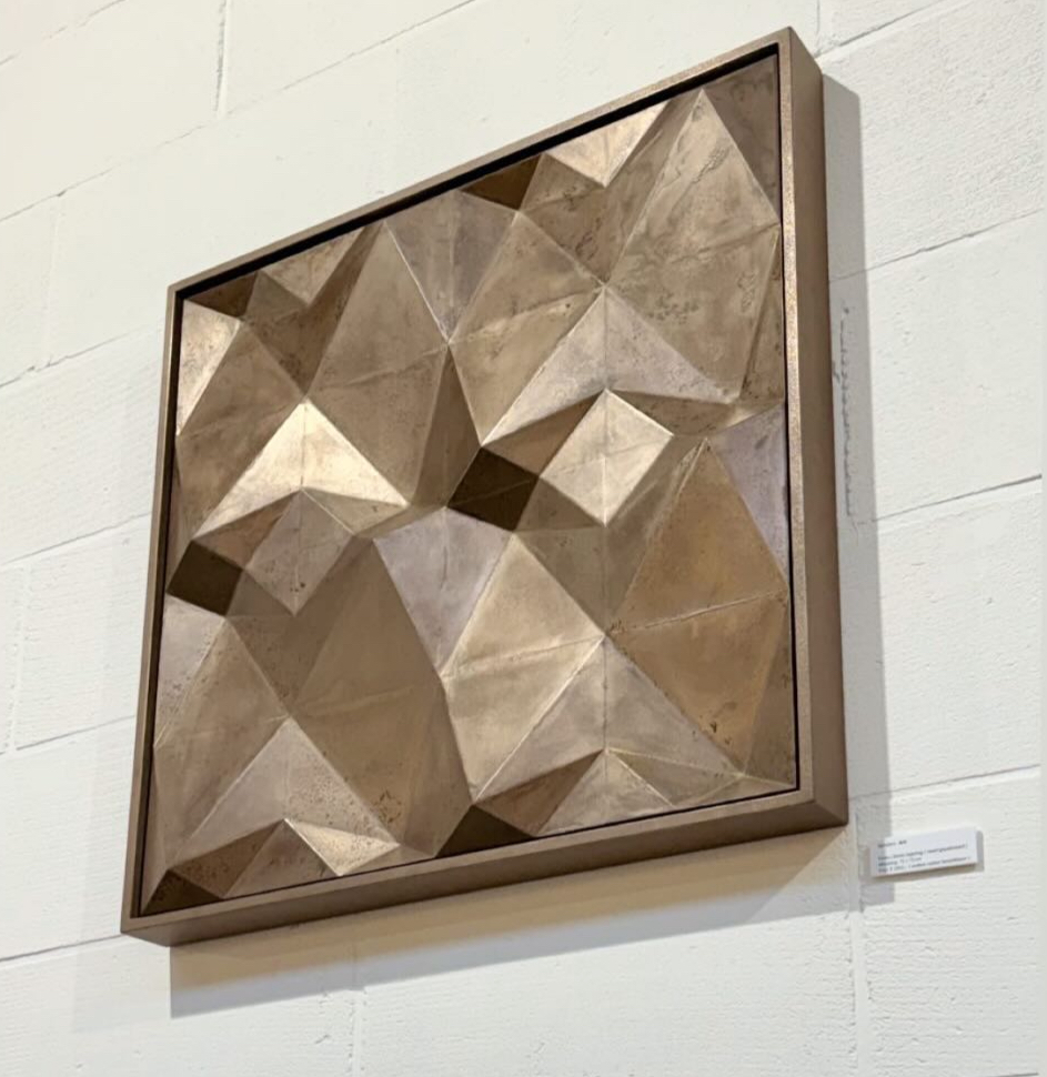 Bronzen Penta 3D kunstwerk