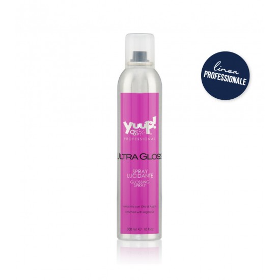 Yuup! Professional Ultra Gloss 300ml – blizgesio suteikianti priemonė su argano aliejumi šunims ir katėms