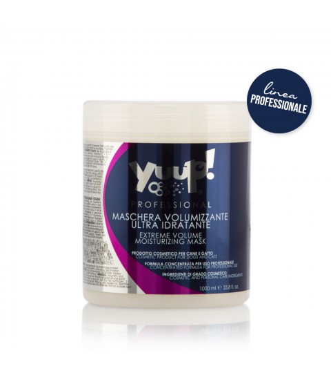Yuup! Extreme Volume Moisturizing Mask – kaukė šunims ir katėms minkština ir giliai drėkina, neapsunkina plauko.