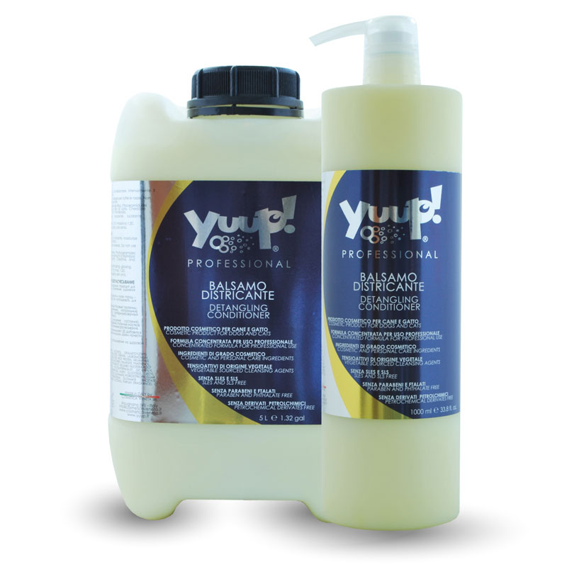 Yuup! Professional Detangling Conditioner - drėkinamasis, maitinamasis ir spalvą sugrąžinantis kondicionierius, koncentruotas 1:20