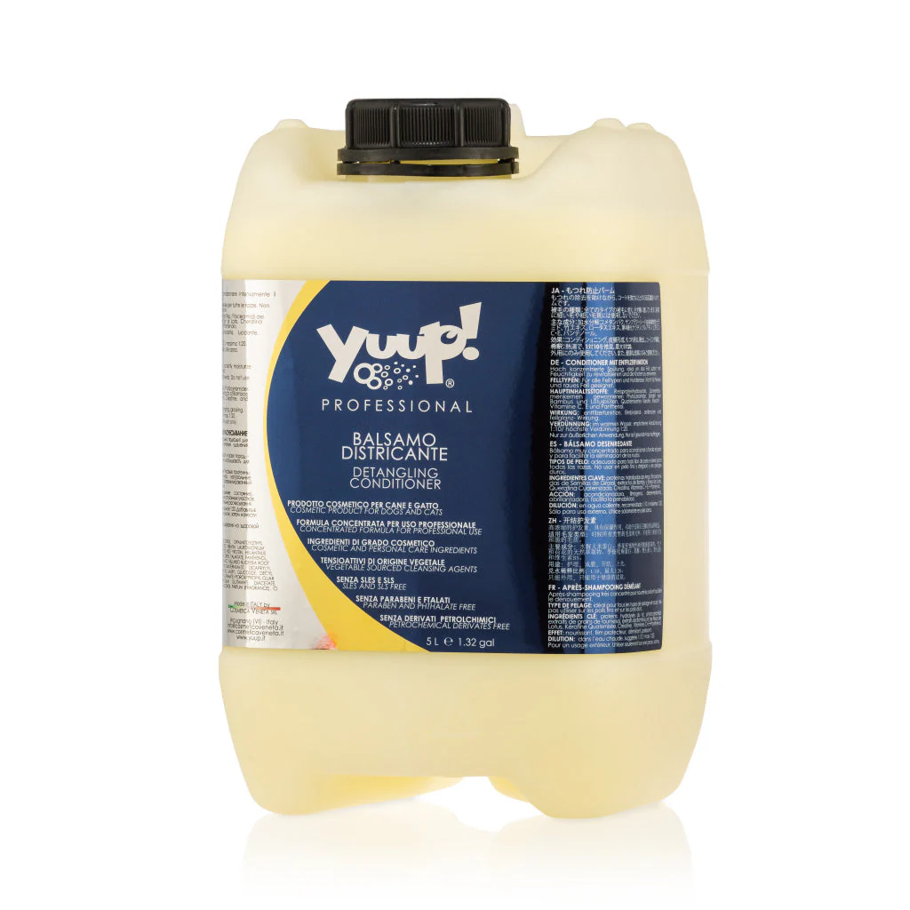 Yuup! Professional Detangling Conditioner - drėkinamasis, maitinamasis ir spalvą sugrąžinantis kondicionierius, koncentruotas 1:20