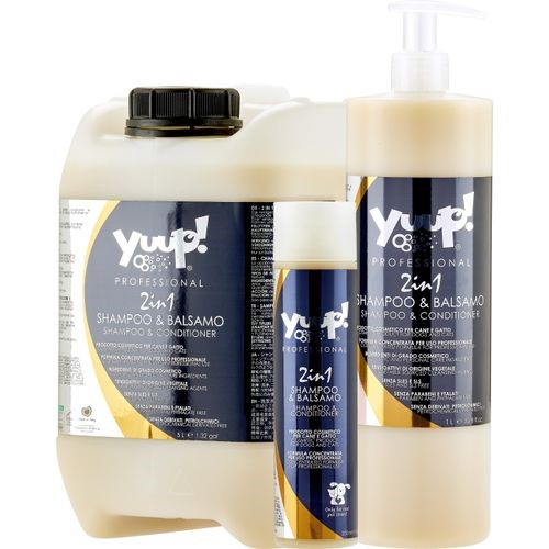 Yuup! Professional 2in1 Shampoo & Conditioner– šampūnas ir kondicionierius viename šunims ir katėms, koncentratas 1:20