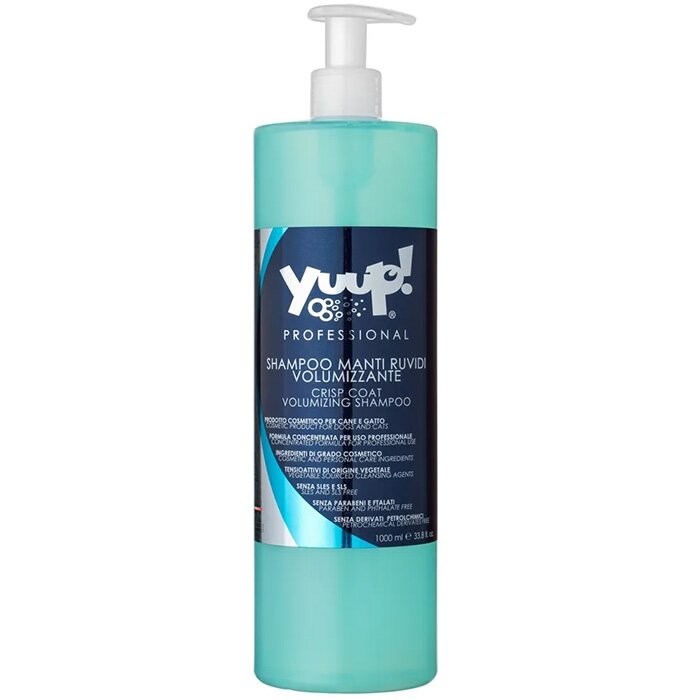 Yuup! Crisp Coat Volumizing Shampoo - šampūnas suteikiantis apimties ir nekeičiantis plauko tekstūros 