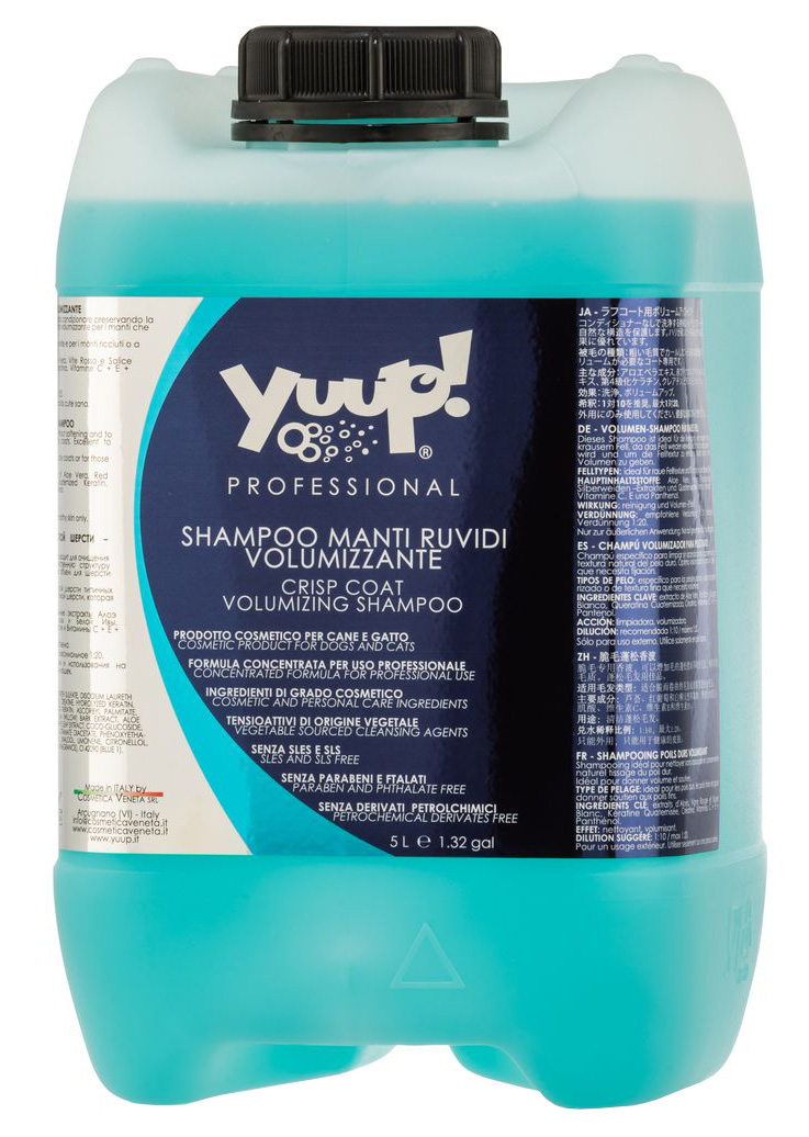 Yuup! Crisp Coat Volumizing Shampoo - šampūnas suteikiantis apimties ir nekeičiantis plauko tekstūros 