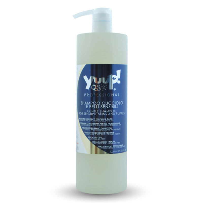 Yuup! Professional Gentle Shampoo – šampūnas jautriai odai/alergiškiems ir šuniukams 