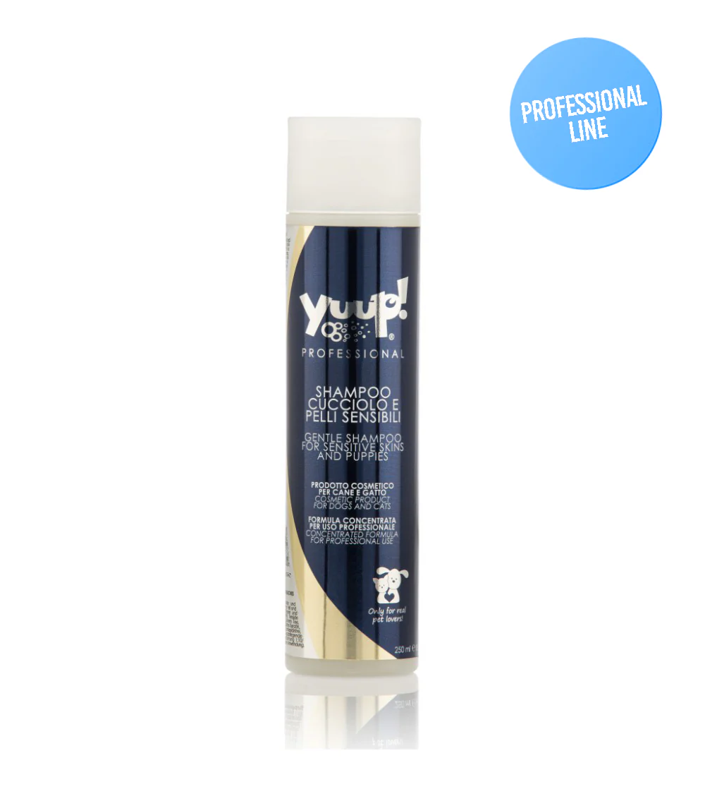 Yuup! Professional Gentle Shampoo – šampūnas jautriai odai/alergiškiems ir šuniukams 