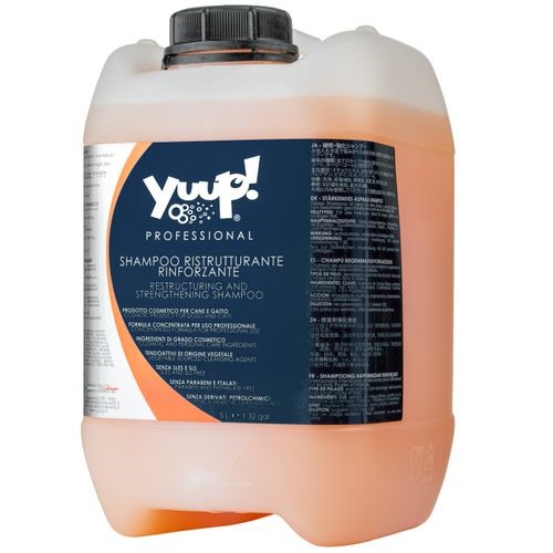 Yuup! Professional Restructuring and Strengthening Shampoo - ilgam, silpnam, pažeistam plaukui šunims ir katėms