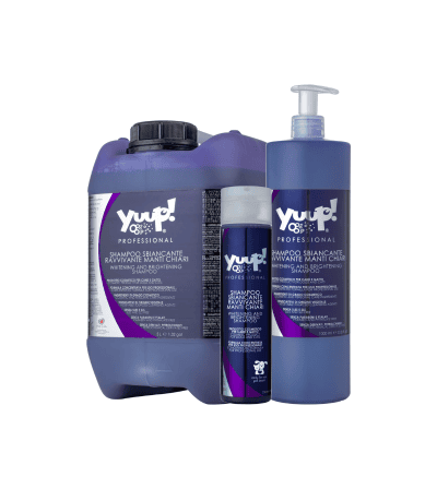 Yuup! Professional Whitening & Brightening Shampoo – šampūnas ryškinantis baltą kailiuko spalvą šunims ir katėms