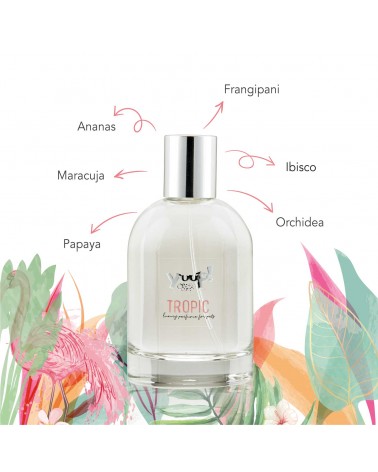 Yuup! Tropic 100ml – prabangūs kvepalai šunims ir katėms.
