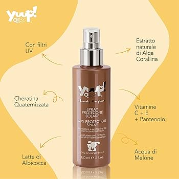 Yuup! Home Sun Protection Spray 150ml – apsaugos nuo saulės purškiama priemonė šunims ir katėms
