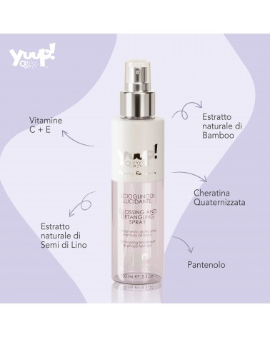 Yuup home Glossing and Detangling Spray 150ml