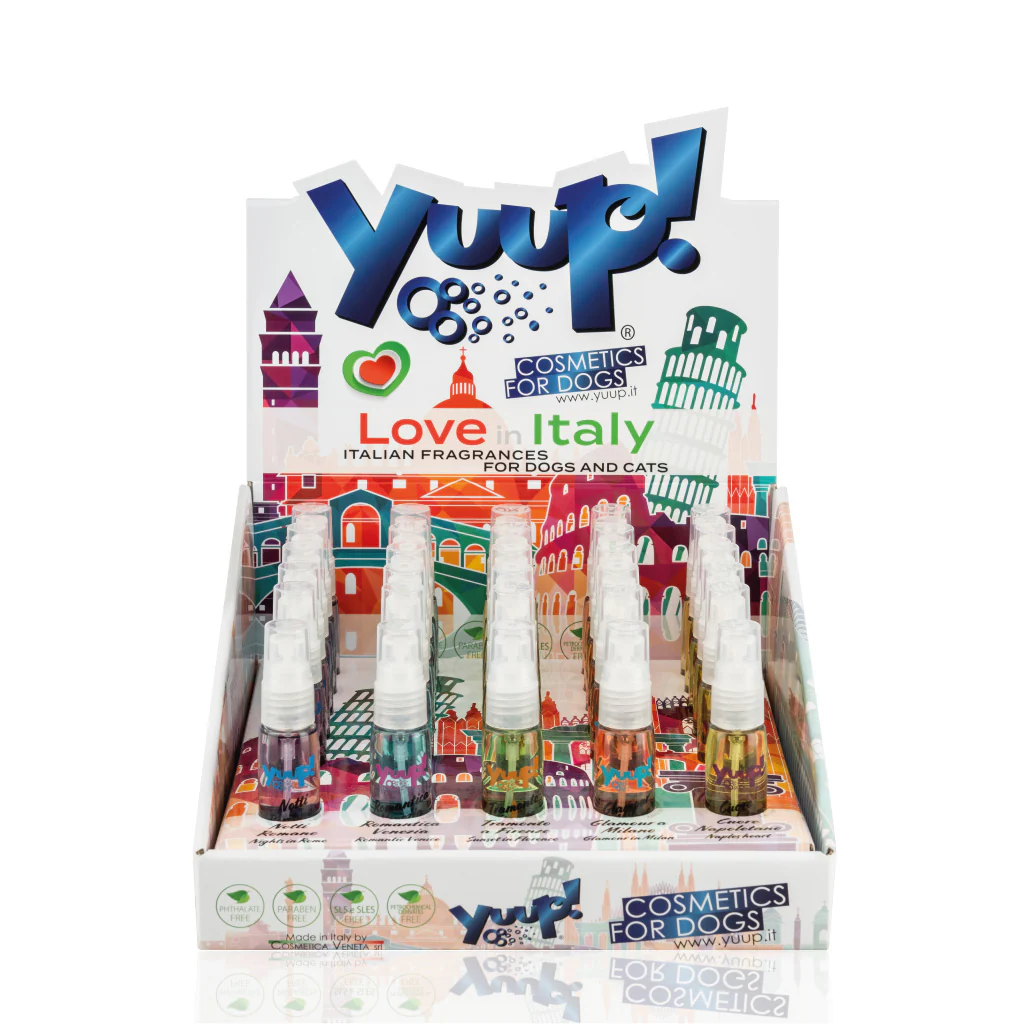 Yuup! Night in Rome 30ml -kvepalai šunims ir katėms, saldaus kvapo.