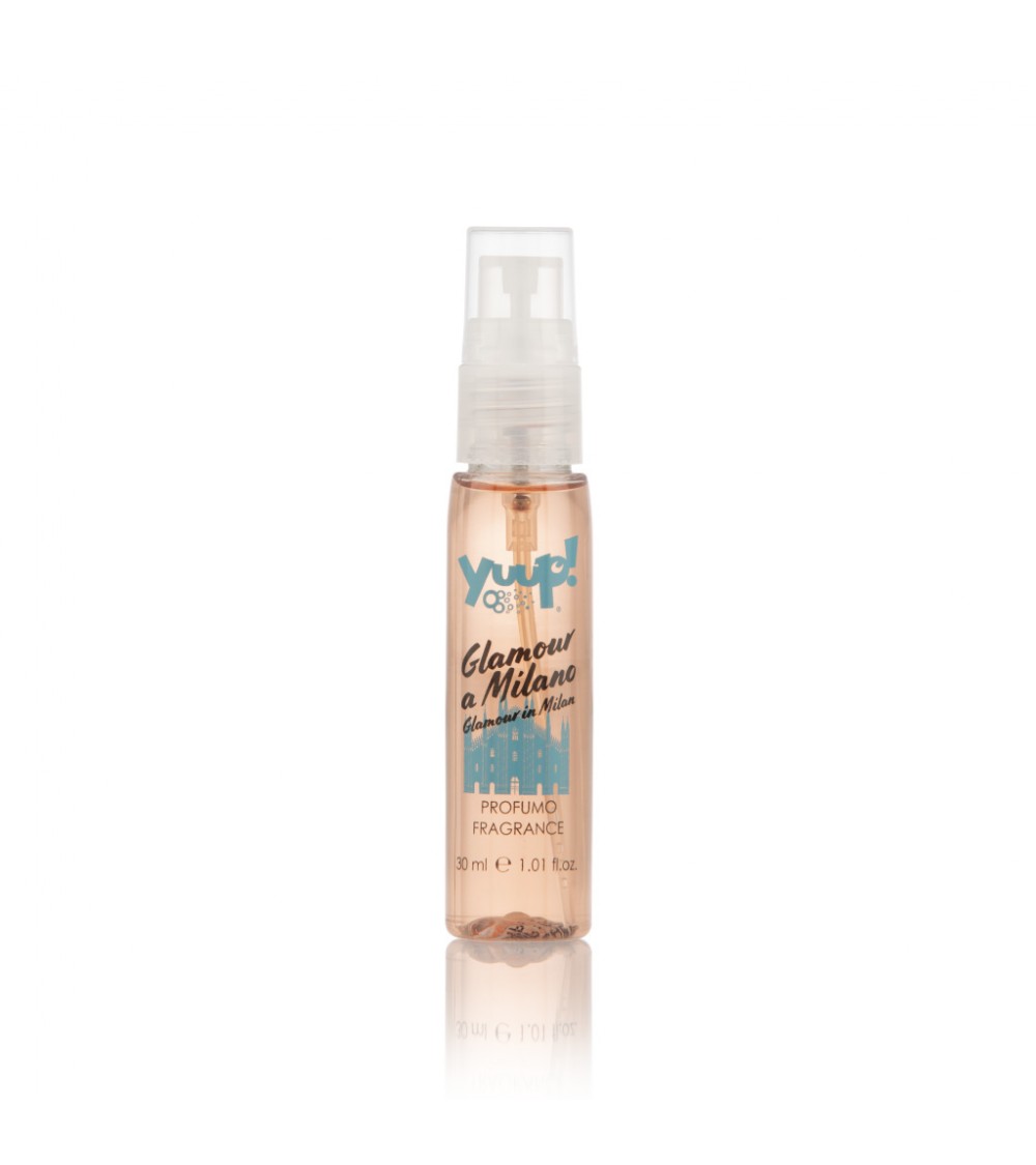 Yuup! Glamour in Milan 30ml – kvepalai šunims ir katėms, subtilaus kvapo.