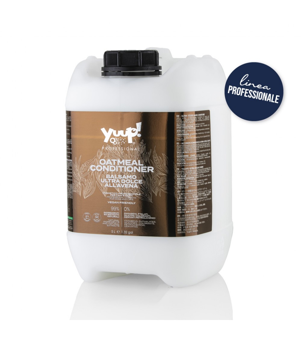 Yuup Oatmeal Conditioner vegan friendly - kondicionierius su avižomis skirtas šunims ir katėms su jautria oda