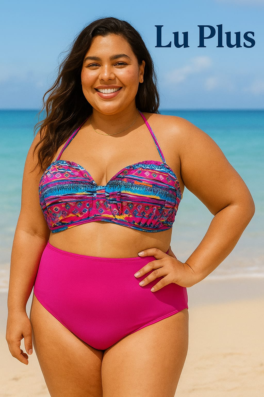 Biquíni Plus Size Estampado