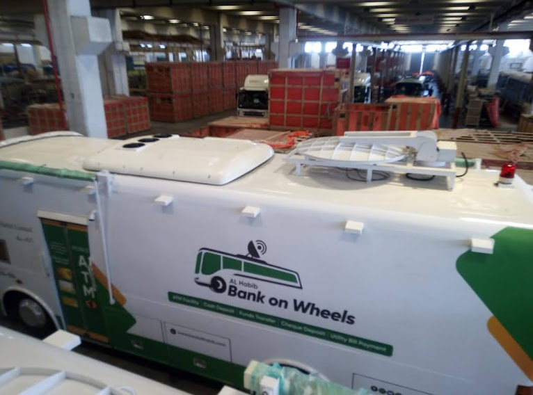 Mobile Banking Unit (Bank on Wheels)