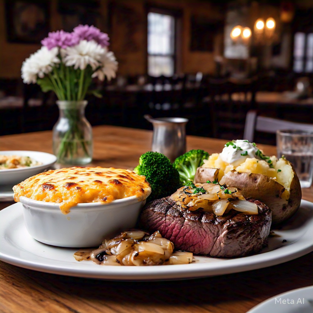 Ribeye Steak Dinner Plate 20oz