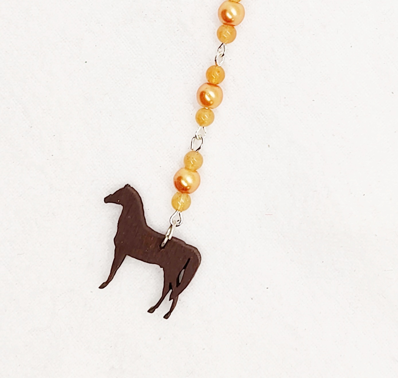 Beaded Horse Charm Water Bottle Handle Stanley Cup Charm