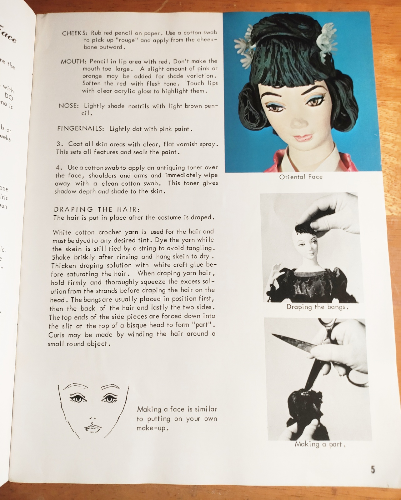 Draping Heirloom Figures How To Book Softcover By: Craft Course - For Dip N' Drape Cloth