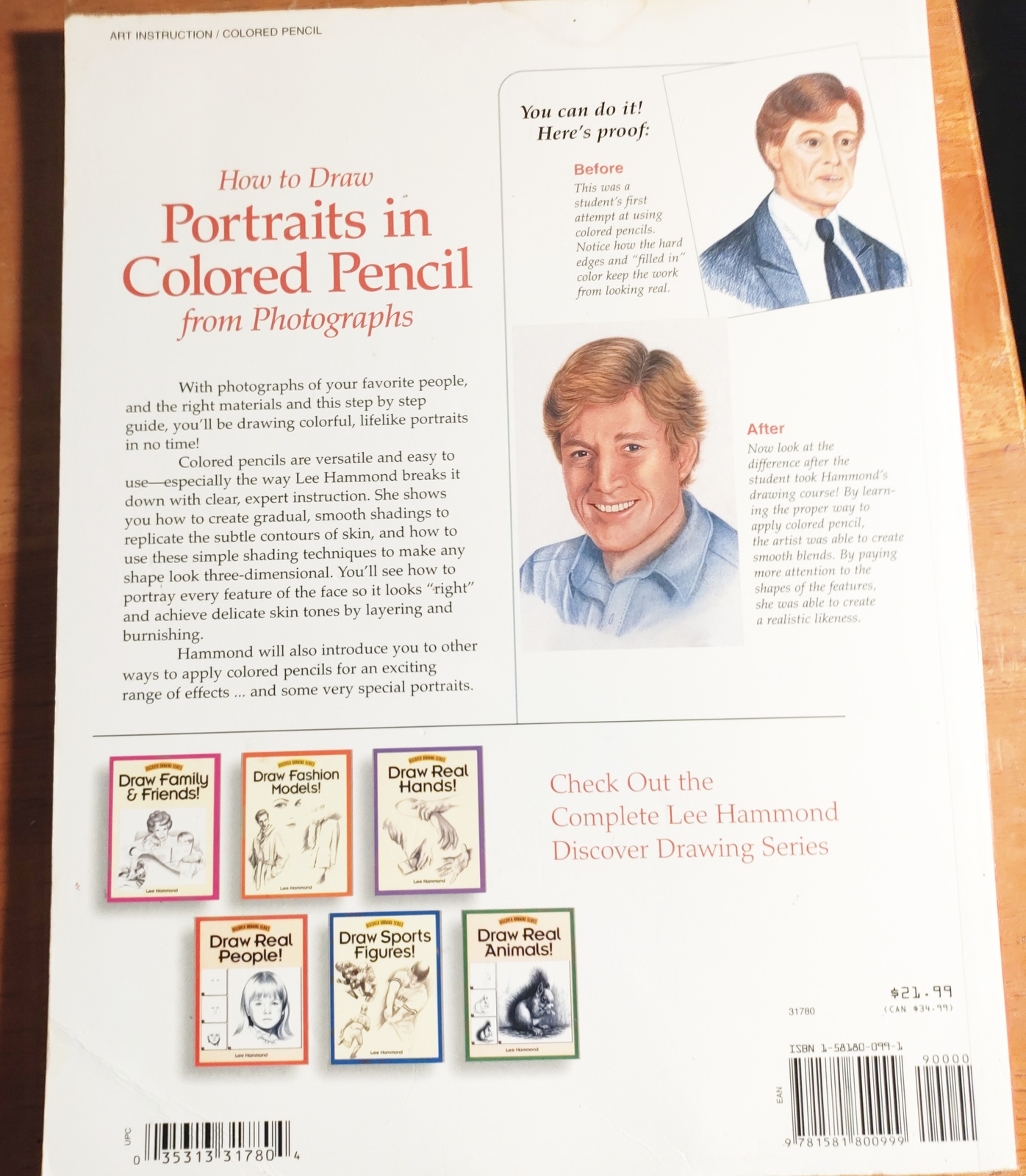 How to Draw Portraits in Colored Pencil from Photographs - Lee Hammond 