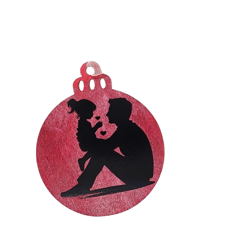 Daddy, Be My Valentine Hanging Accent Ornament 