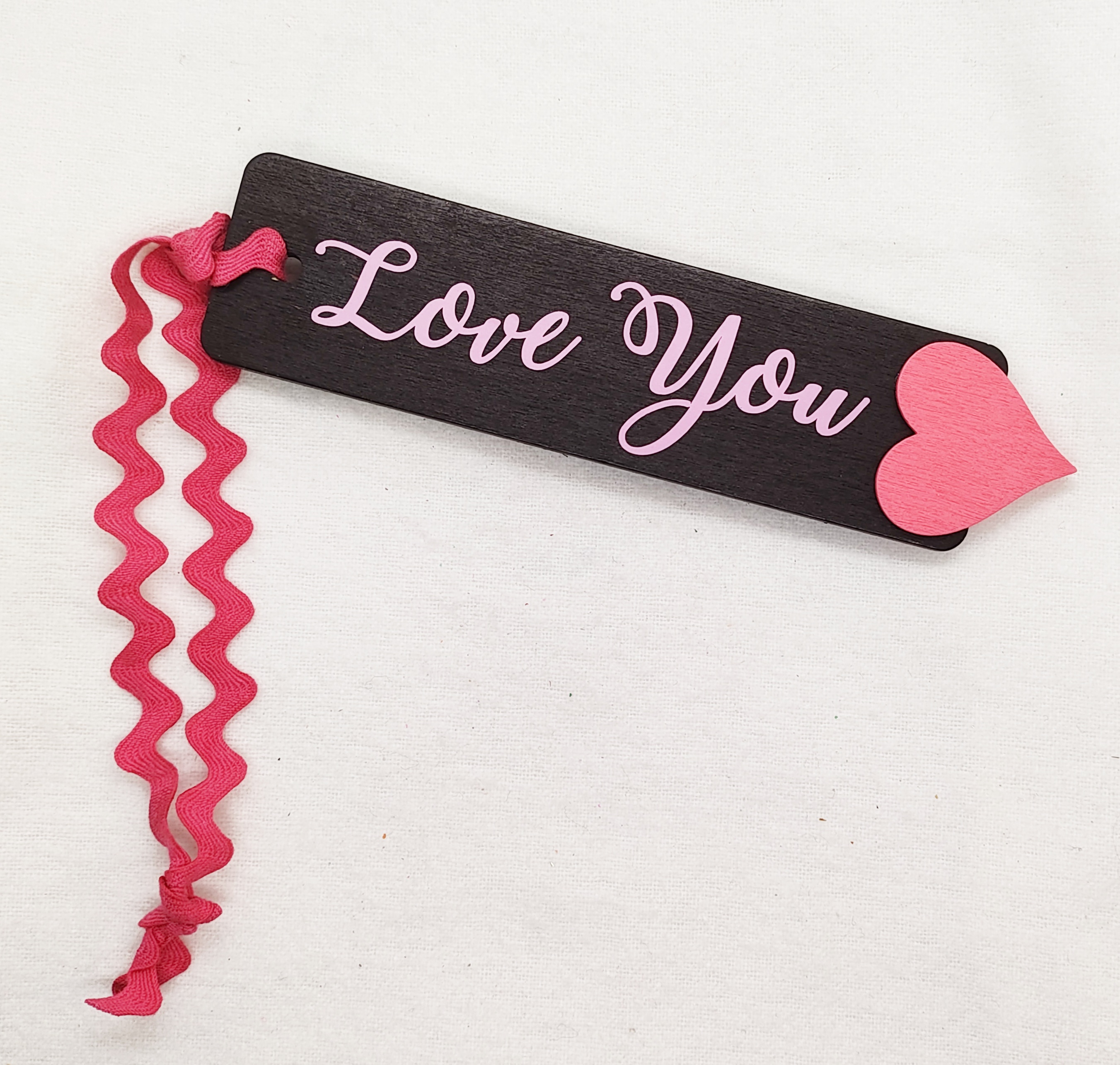 Love You Heart Door Knob Hanger 