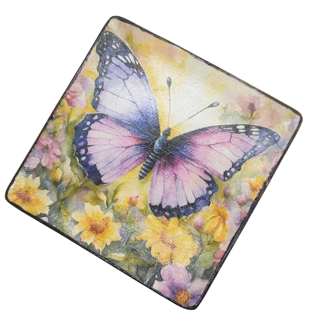 Butterfly Jewelry Dish, Trinket Dish, Catchall Dish