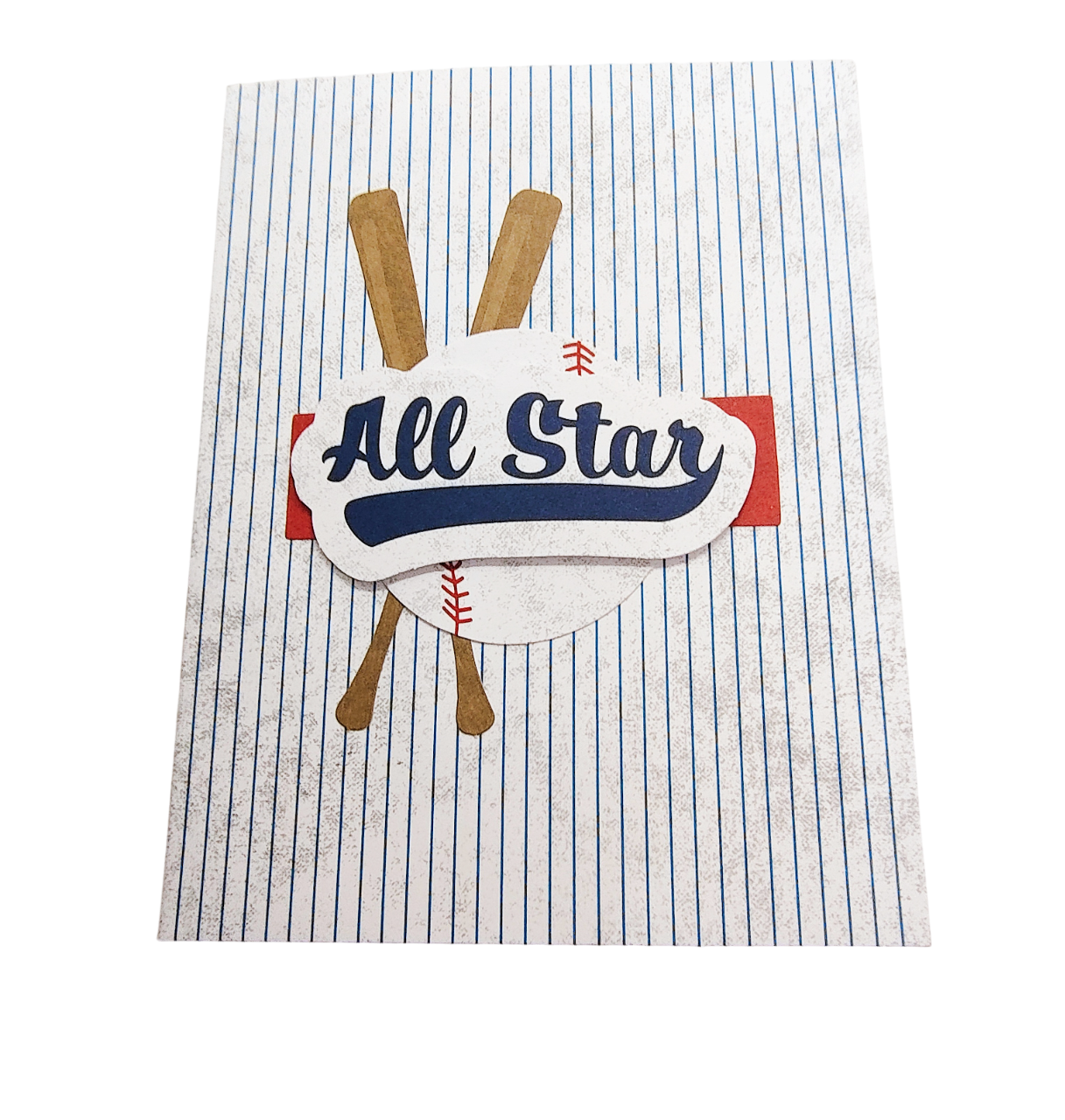 Baseball Greeting Card, All Star Baseball Card