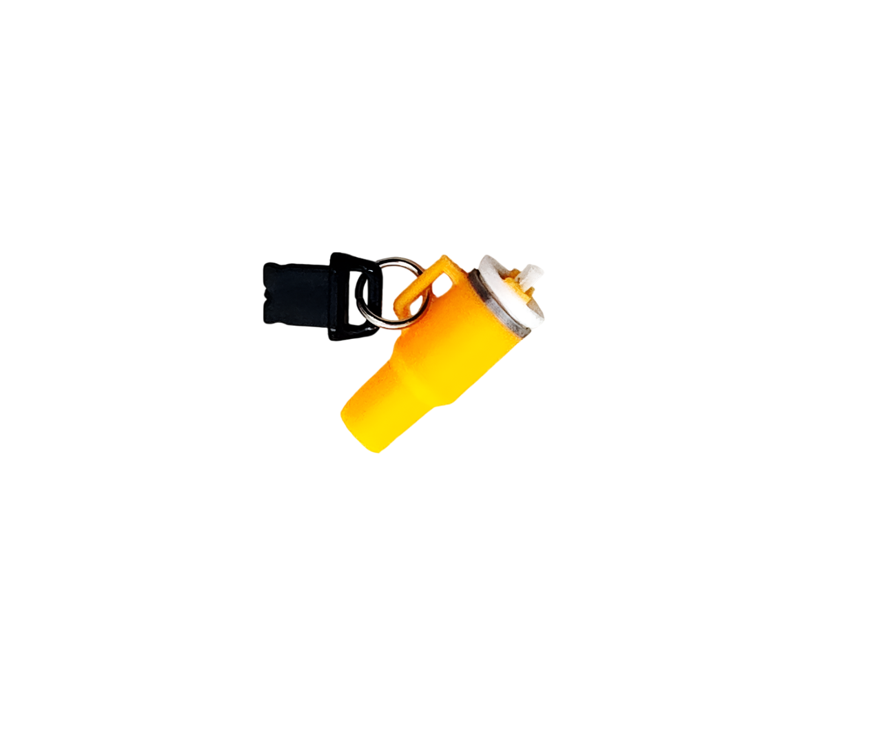 Mini Orange Tumbler Water Bottle Dust Plug Phone Charm