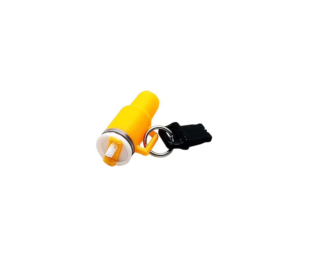 Mini Orange Tumbler Water Bottle Dust Plug Phone Charm