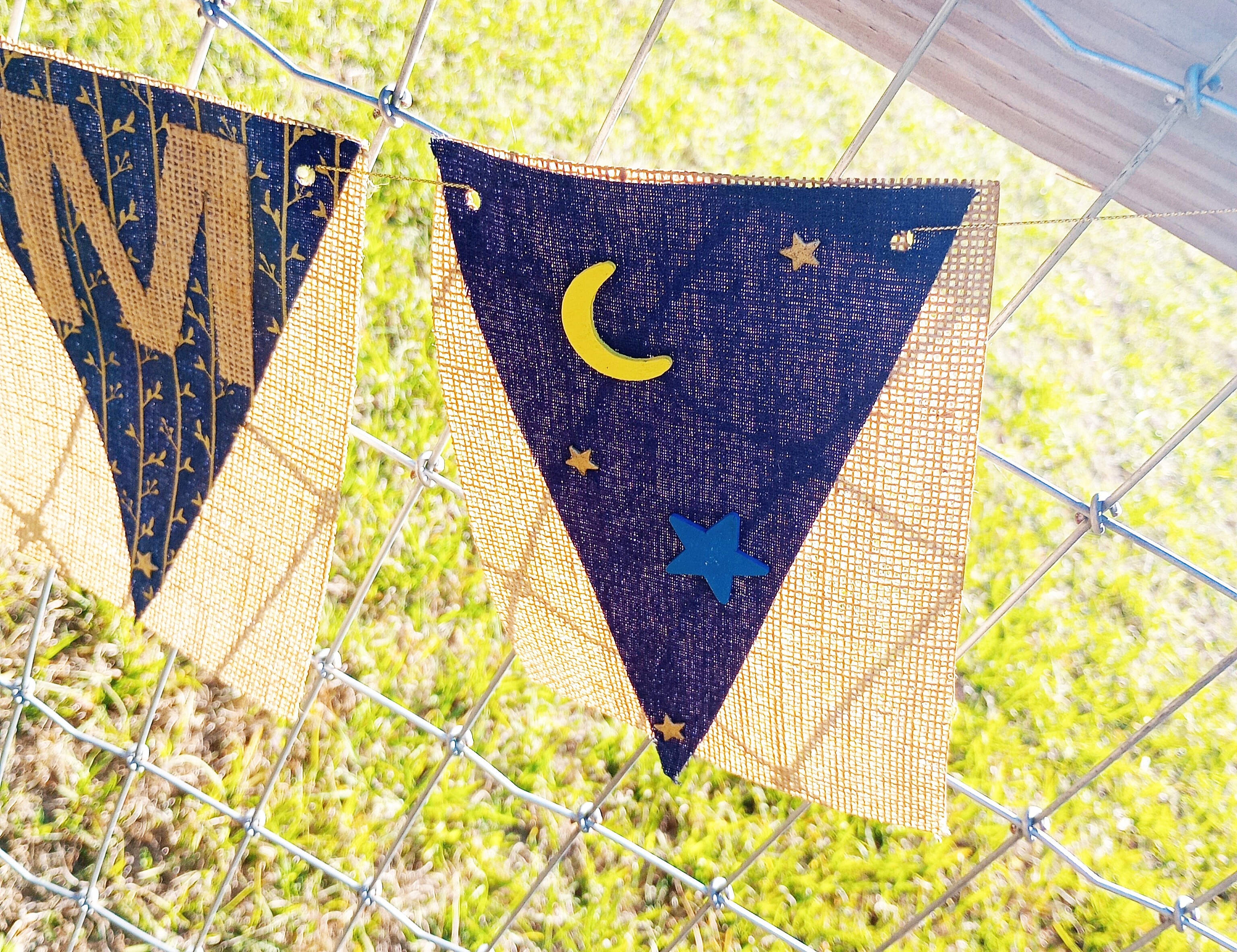 Dream Burlap Banner