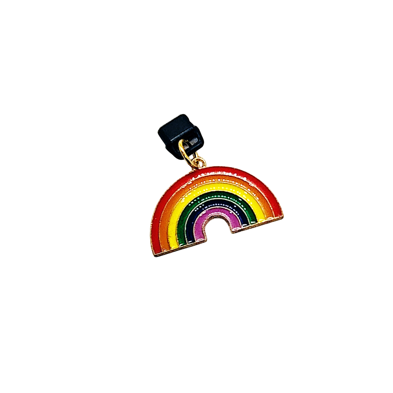 Rainbow Pride Dust Plug Phone Charm