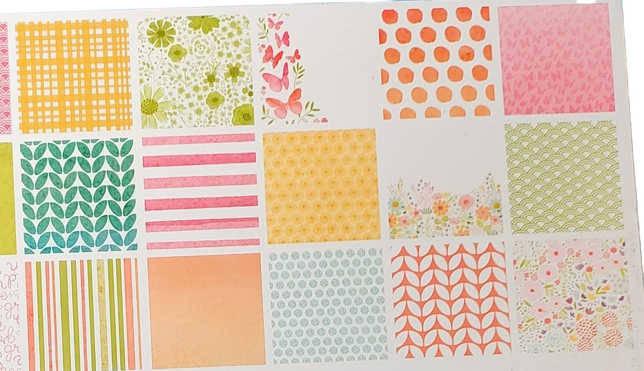 Set of 25 Mixed Bulk Lot of 12 x 12 Scrapbook Paper