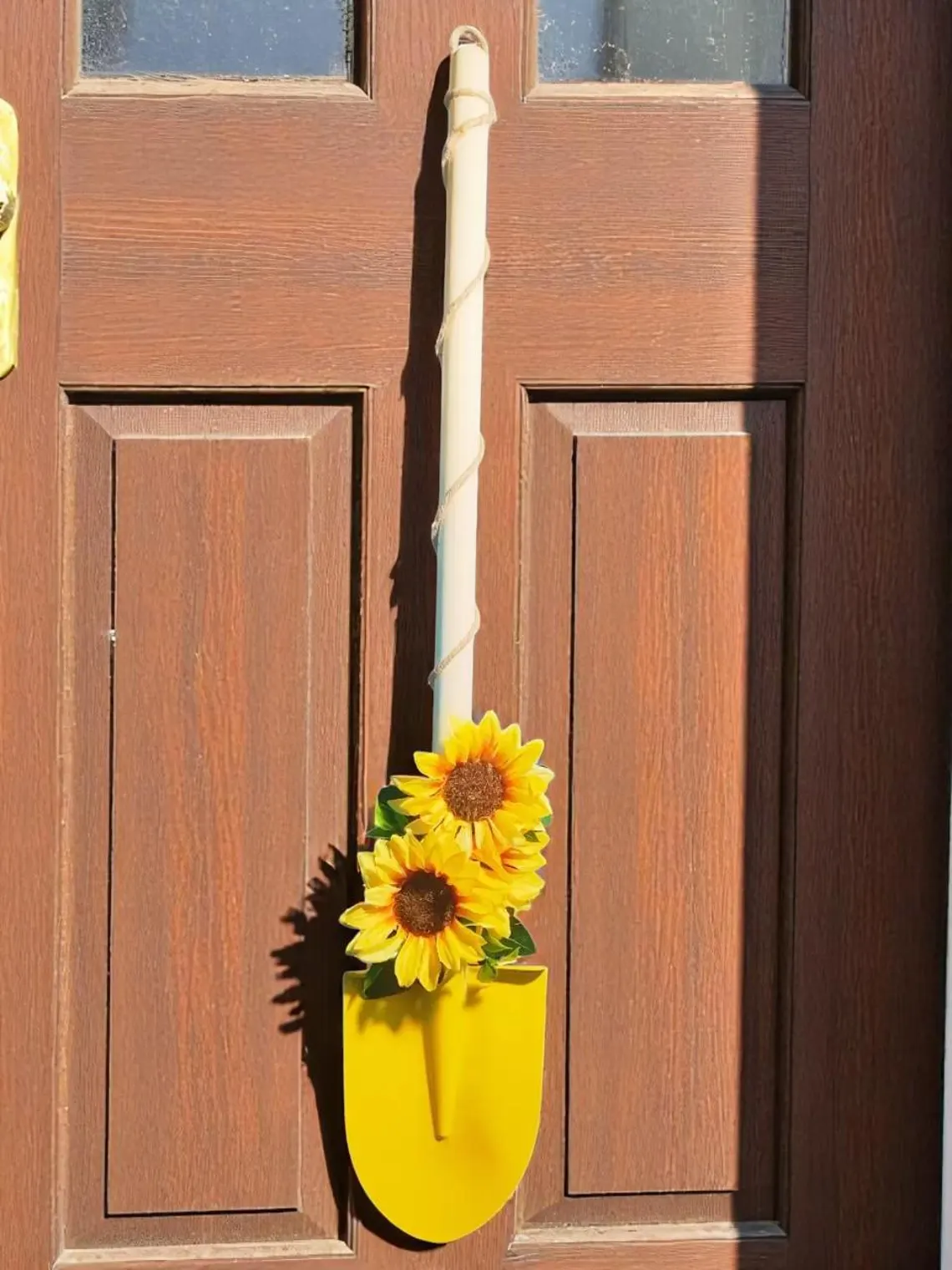 Sunflower Shovel Door Hanger