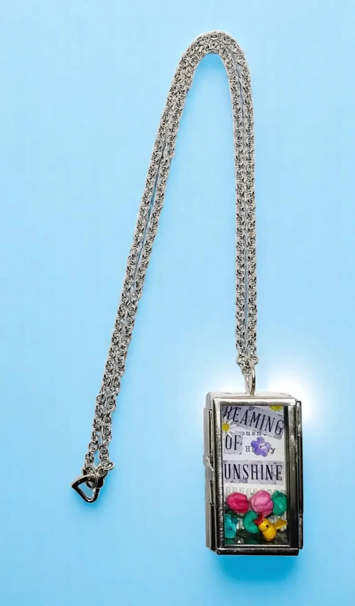 Dreaming of Sunshine Shadowbox Necklace