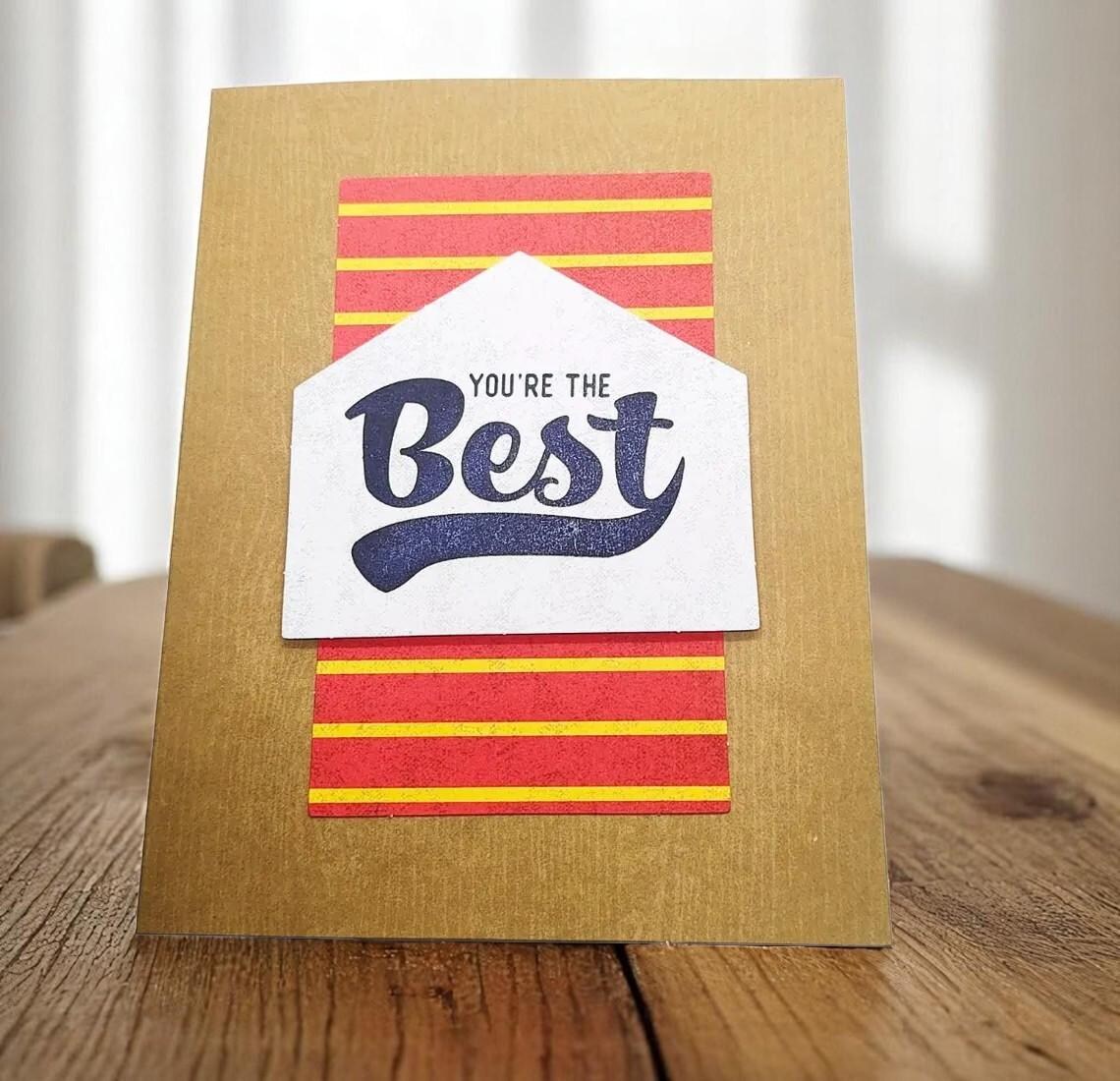 You're The Best Greeting Card