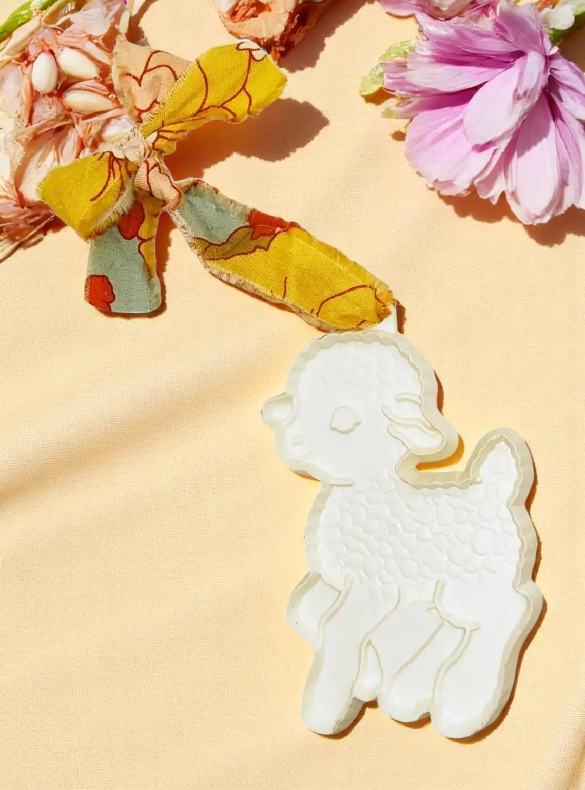 Cute Boho Lamb Cookie Cutter Spring Ornament