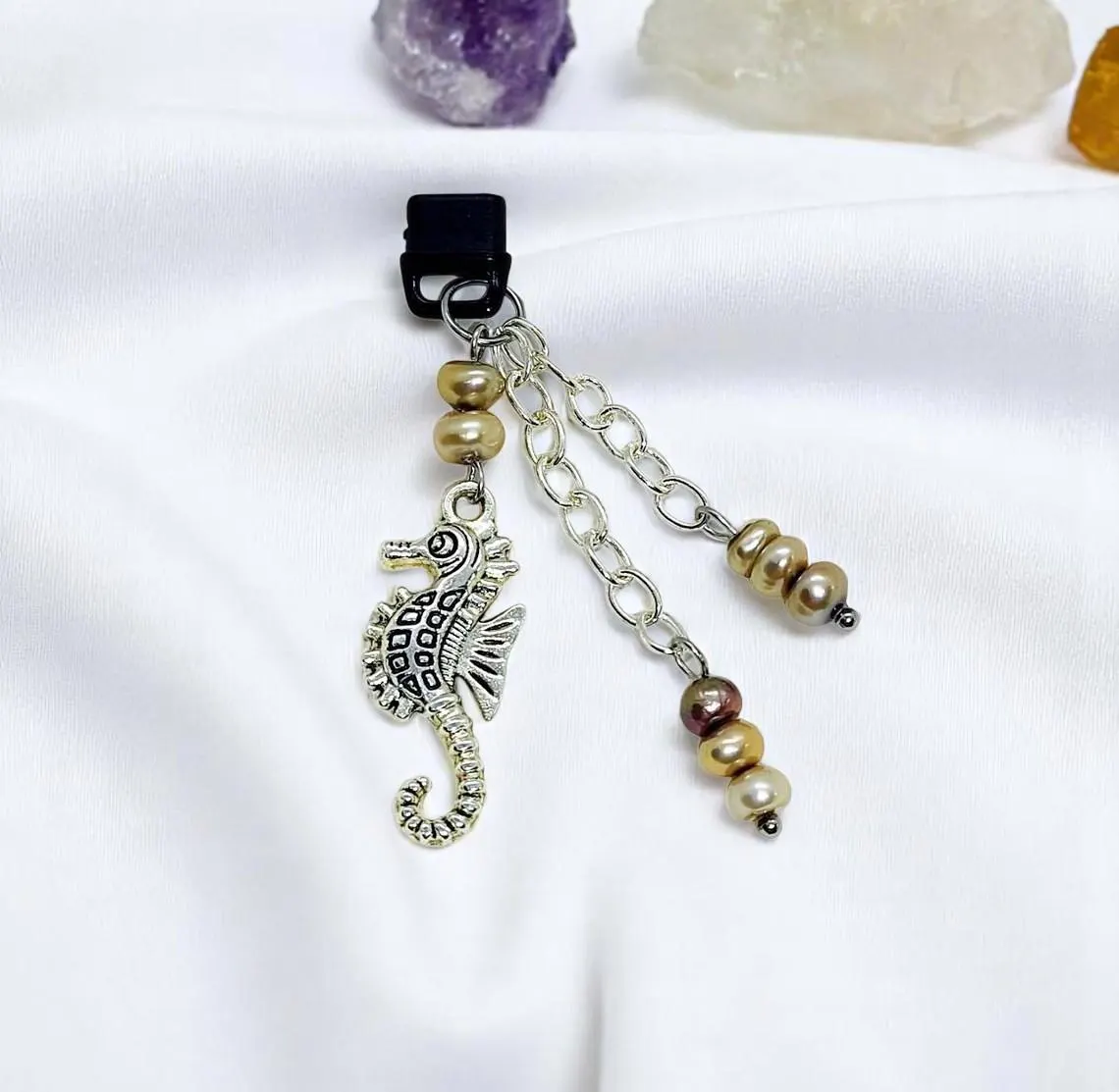 Summer Beach Theme Dust Plug Phone Charm