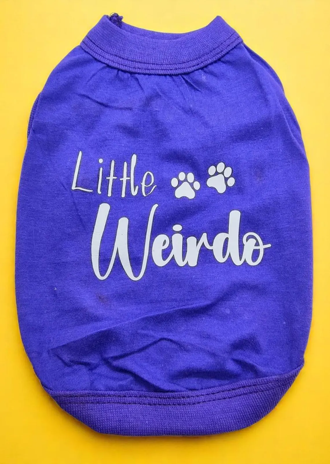 XX Small Purple Little Weirdo T-Shirt Sweater 