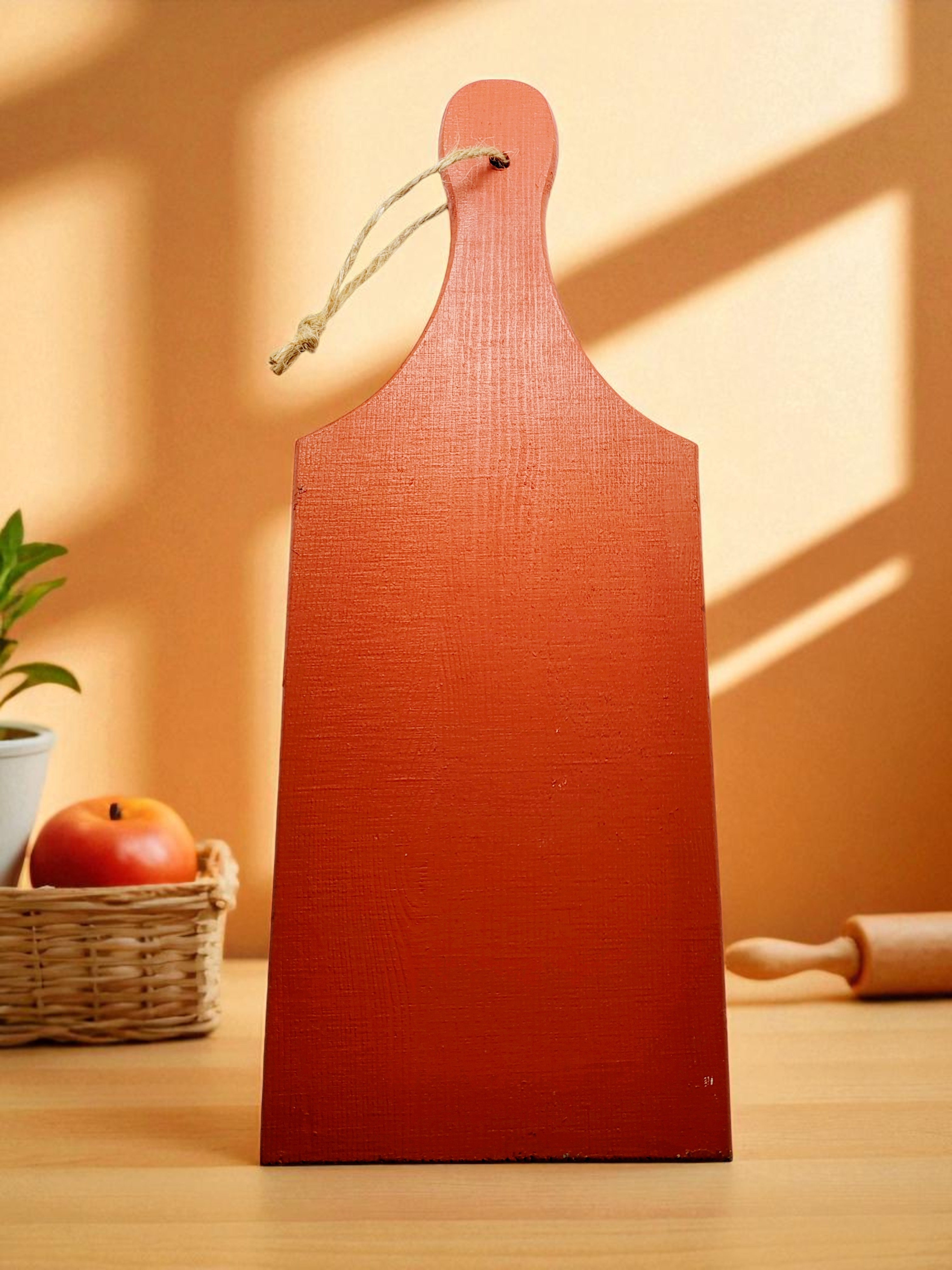 Small Wooden Autumn Scene Cutting Board