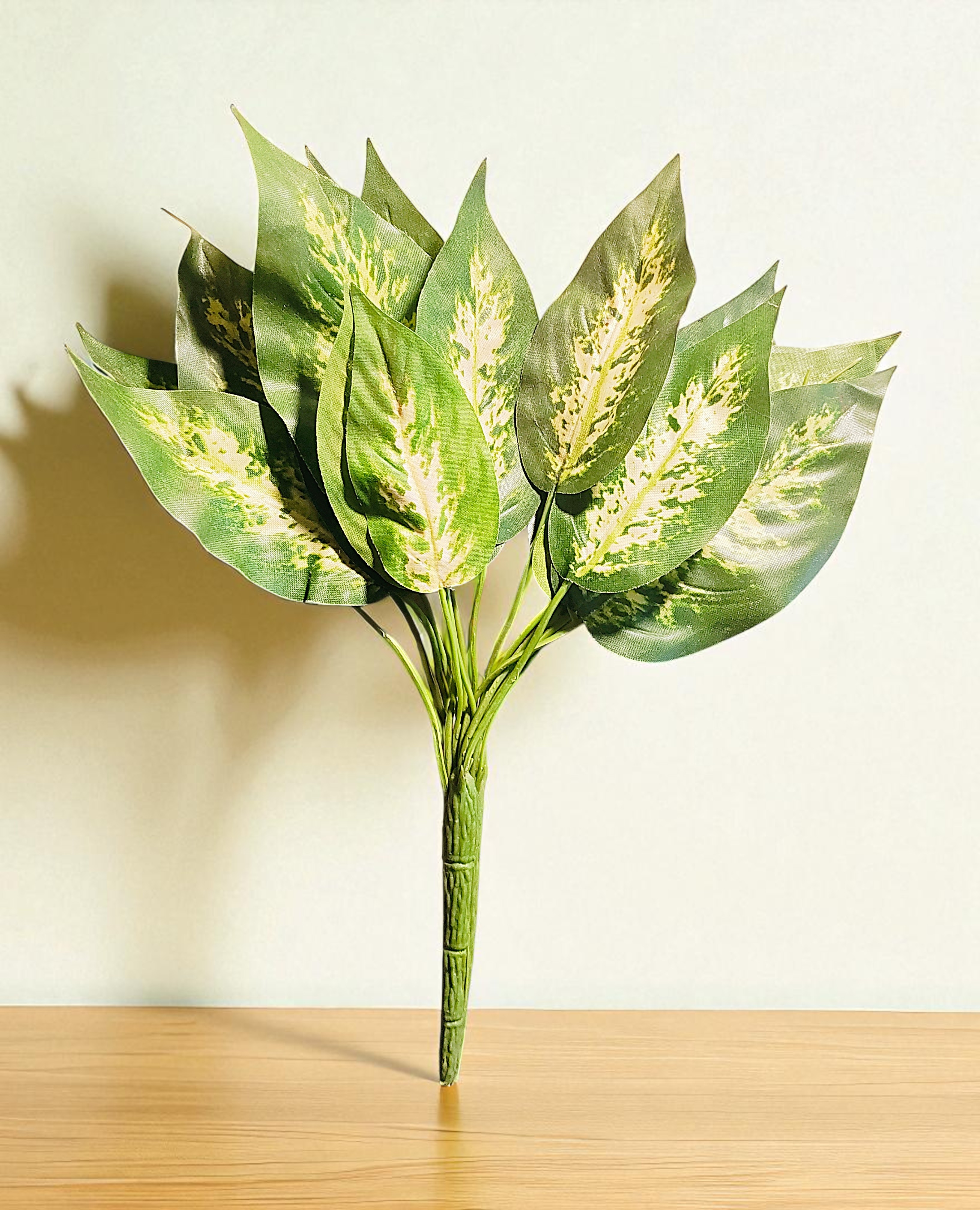Artificial Dieffenbachia Leaf Bunch