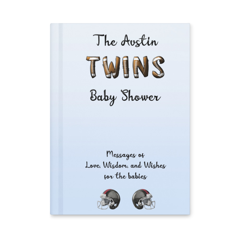 Custom Hardcover Baby Shower Guest Book