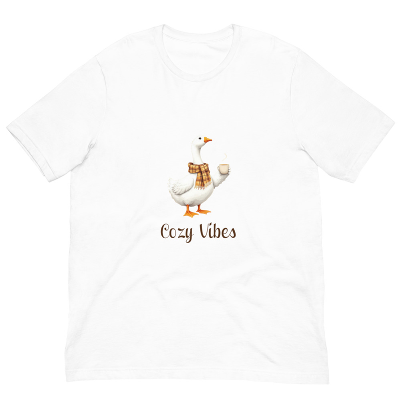 Autumn Cozy Vibes Silly Goose Shirt