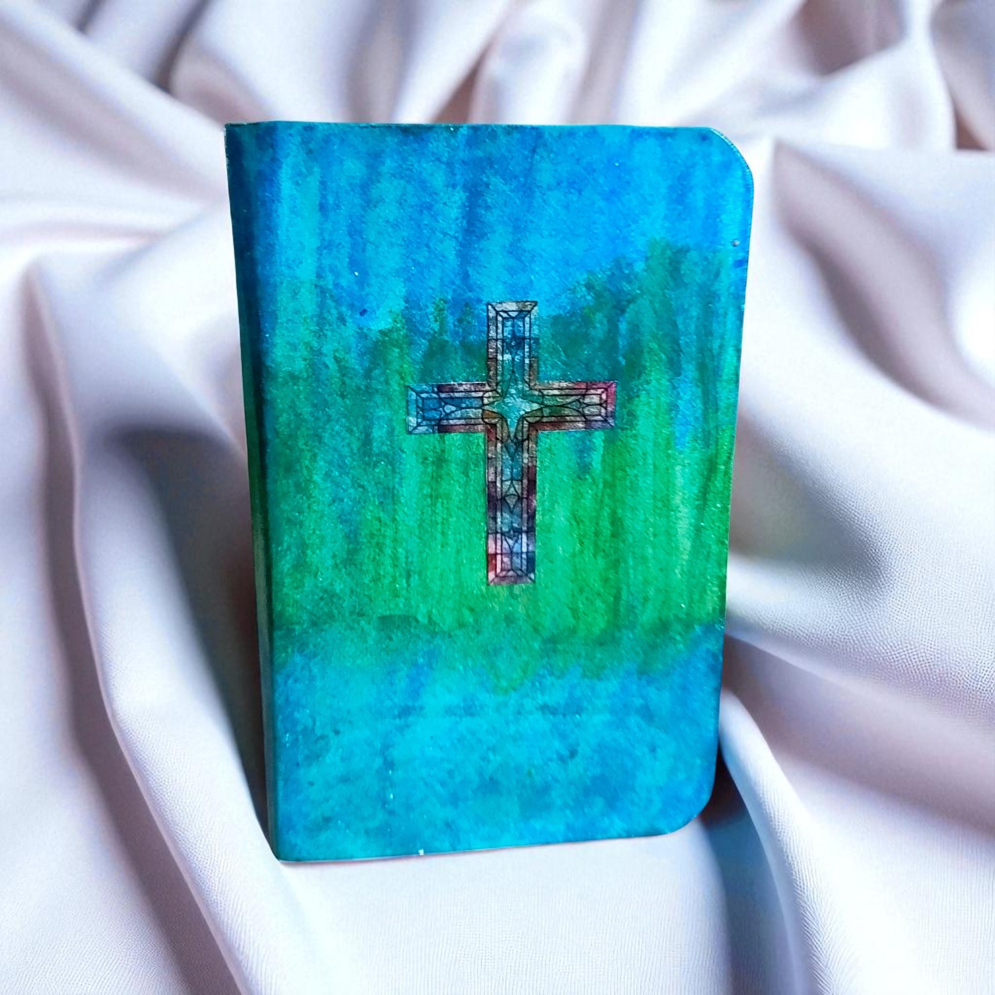 Christian Hand-Covered Pocket Bible - New Testament, Psalms, Proverbs 