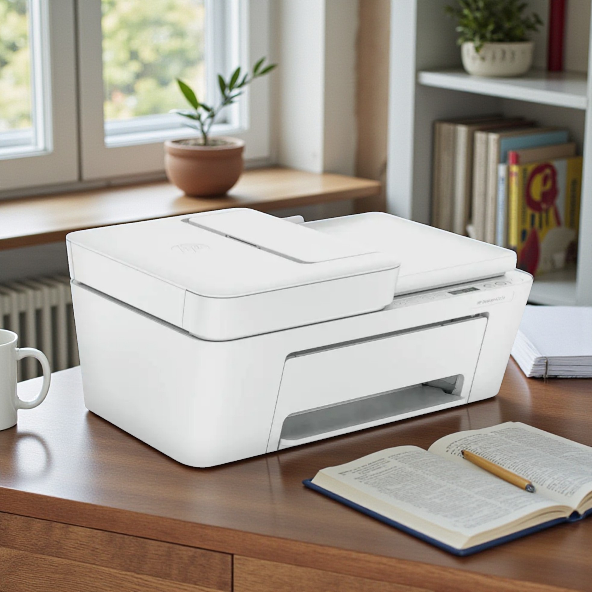 HP DeskJet 4227e Wireless All-in-One Color Inkjet Printer, Scanner, Copier, AI-Enabled