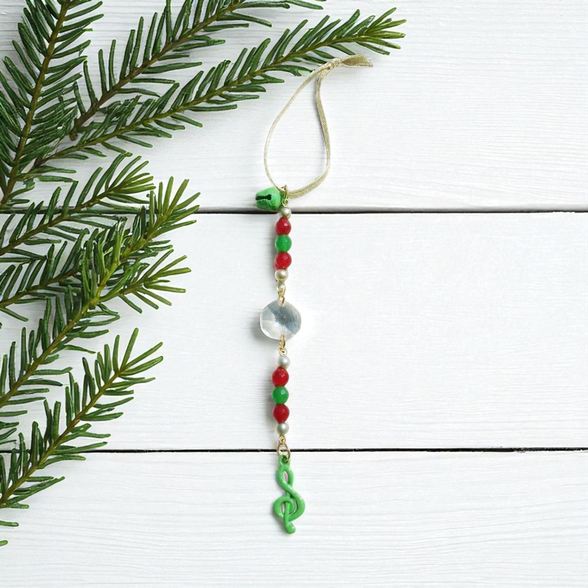 Music Note Musicians Holiday Ornament 