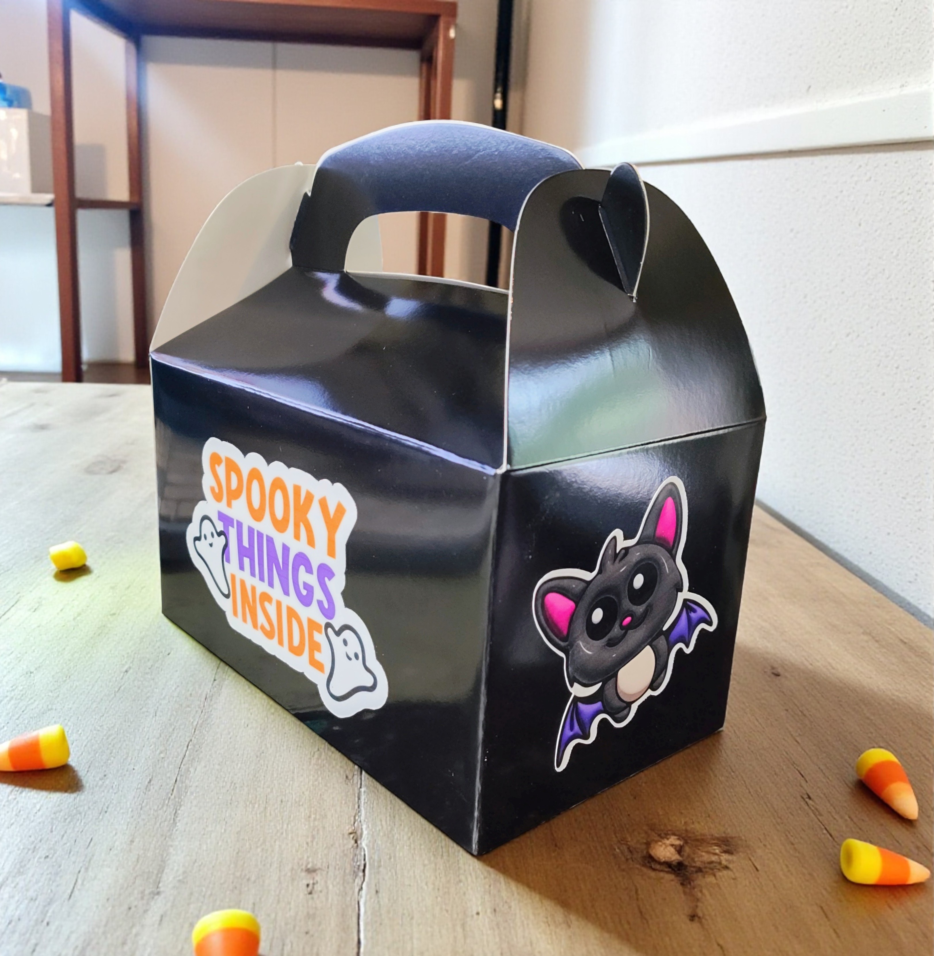 Custom Halloween Trick or Treat Boxes