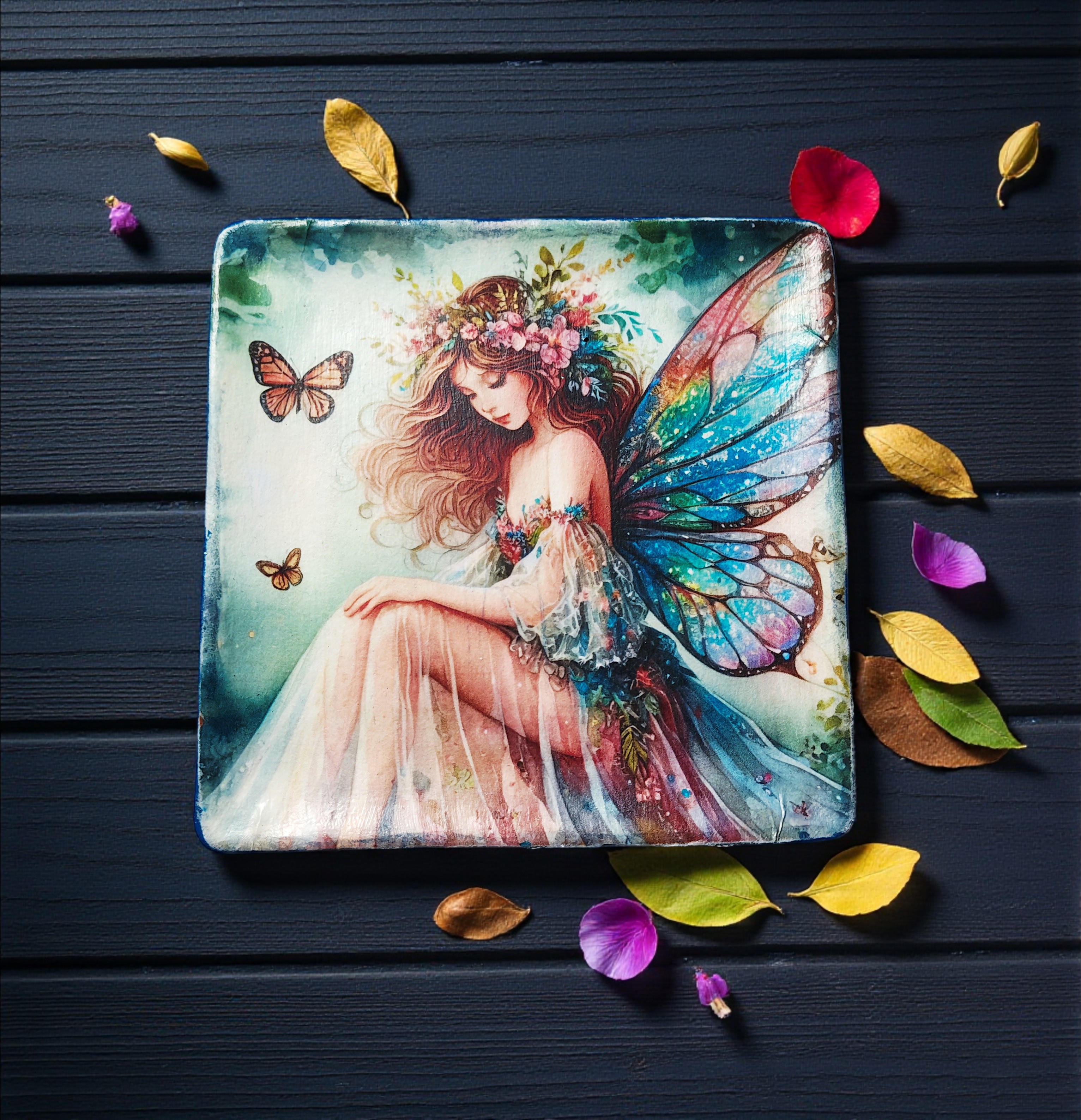 Whimsical Magical Fairy Trinket Ring Dish