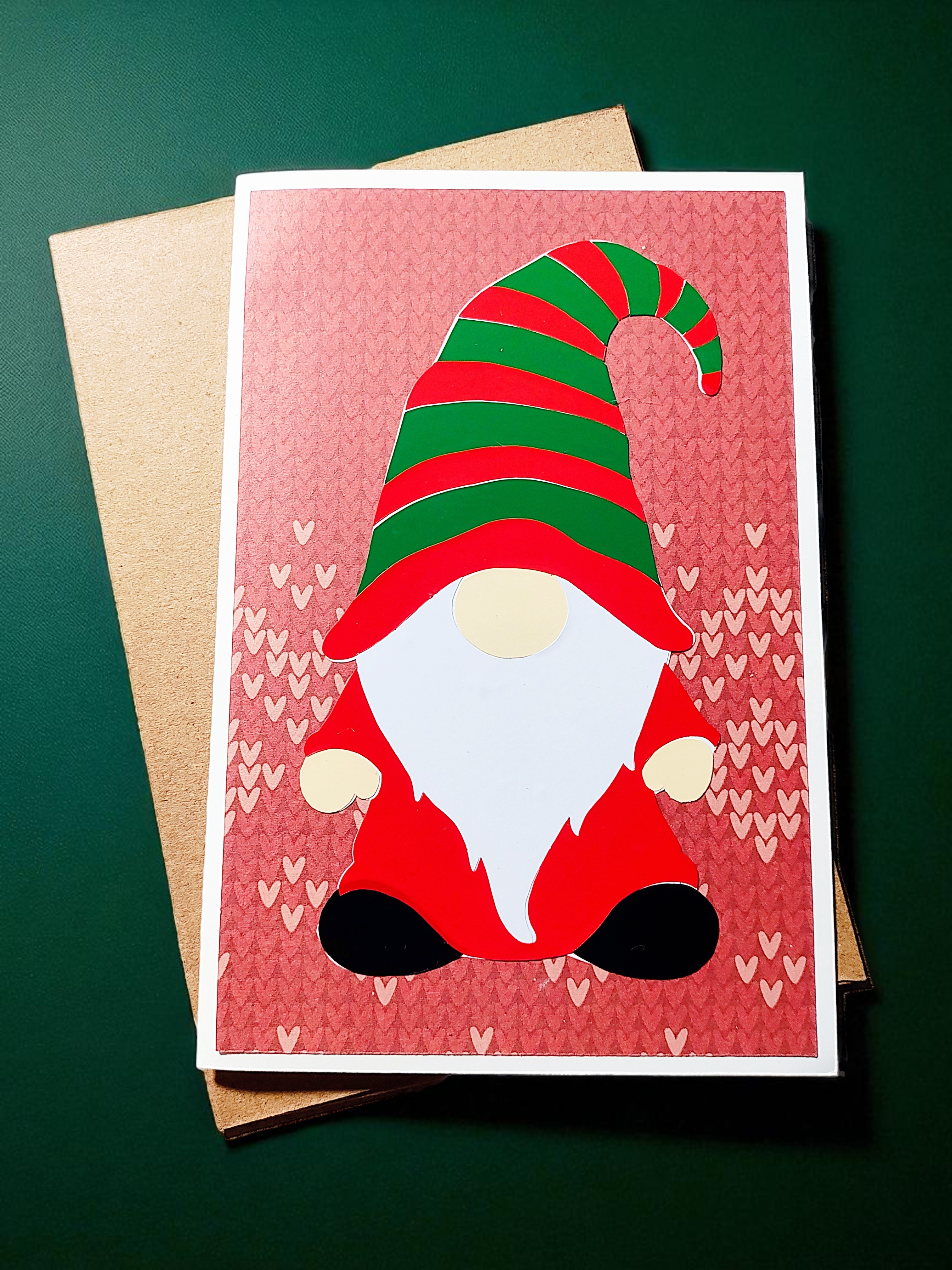Fun Festive Christmas Gnome Greeting Card